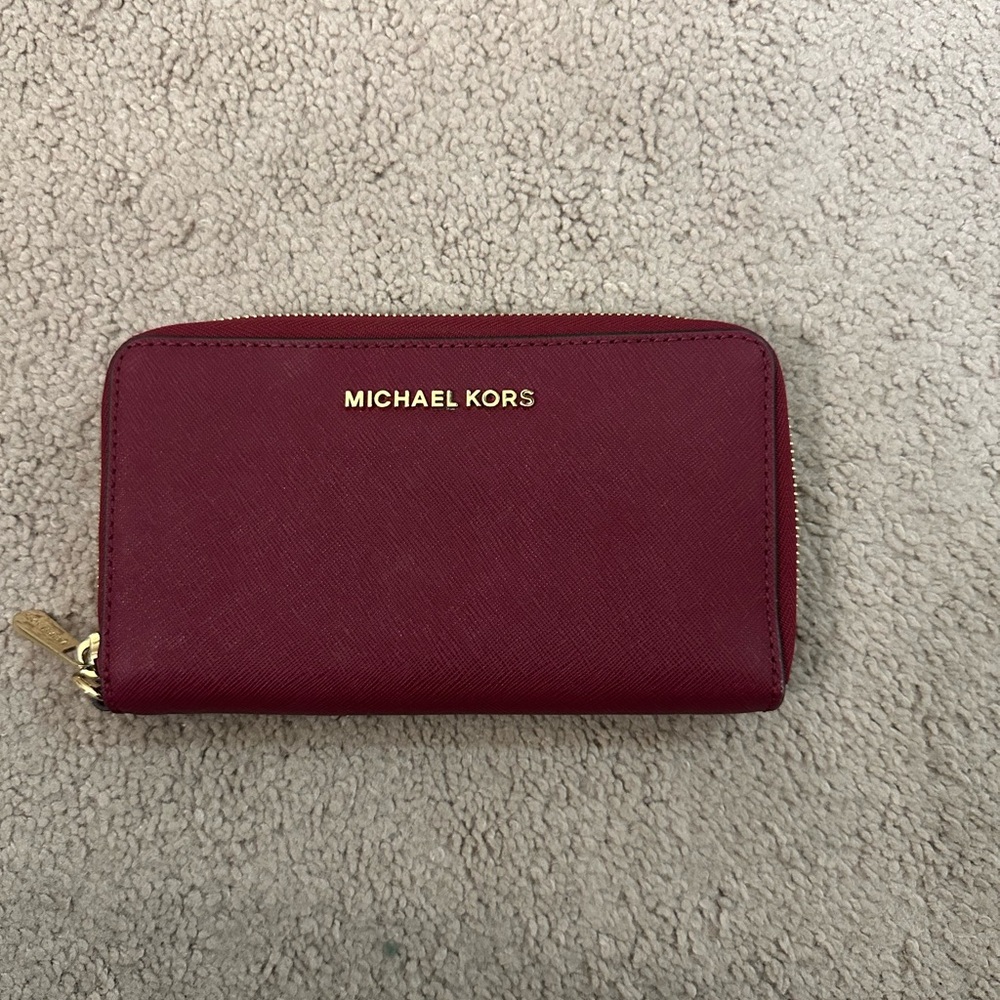 Michael Kors Red Wallet